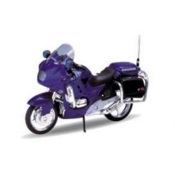 Machetă moto Welly [1:18] - BMW R1100 RT Gendarmerie - Blue